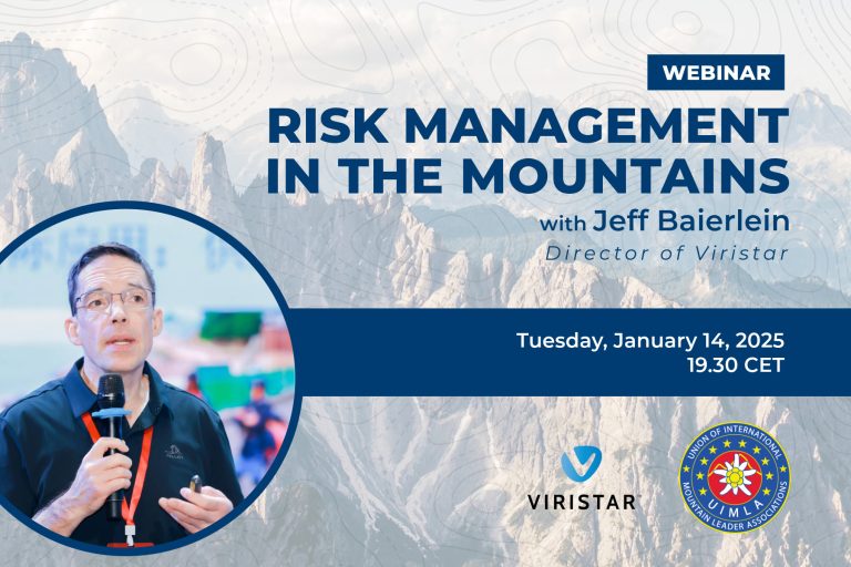 A promotional graphic for a webinar presented by Jeff Baierlein of Viristar hosted by Baierlein featuring details about the event, such as the date and time set against a background with outdoor-themed visuals.